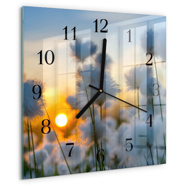 Reloj de vidrio Algodón