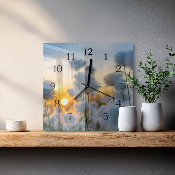 Reloj de vidrio Algodón