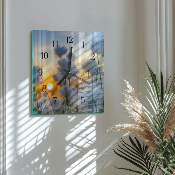 Reloj de vidrio Algodón