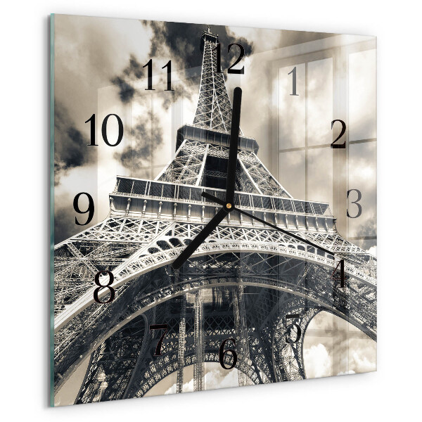 Reloj de vidrio Torre Eiffel