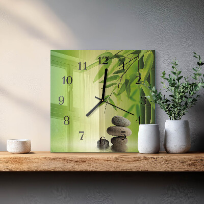 Reloj de vidrio Piedras