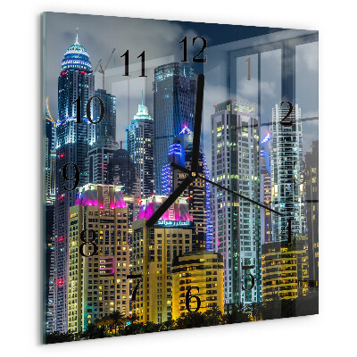 Reloj de vidrio Ciudad
