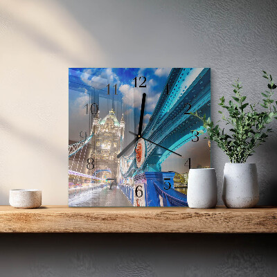 Reloj de vidrio Puente