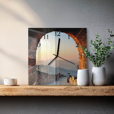 Reloj de vidrio Muralla grande china