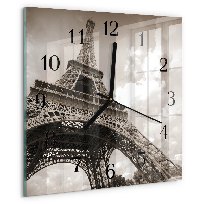 Reloj de vidrio París