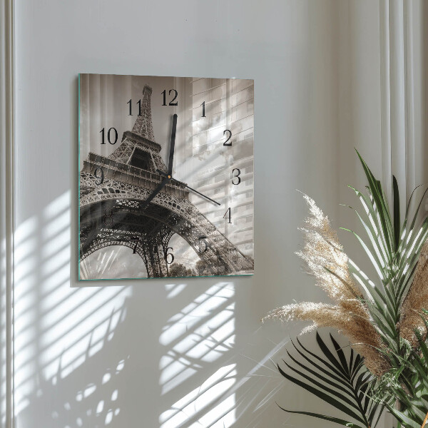 Reloj de vidrio París