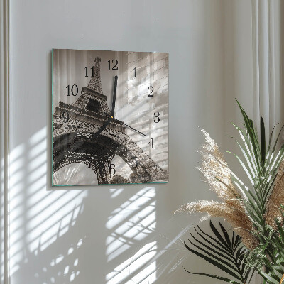 Reloj de vidrio París
