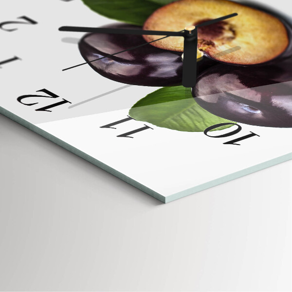 Reloj de vidrio Ciruelas