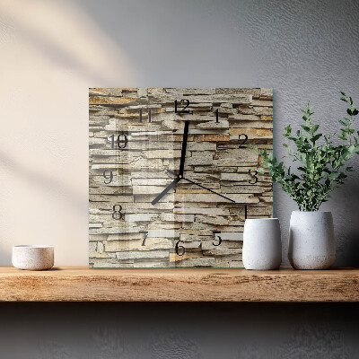 Reloj de vidrio Piedras