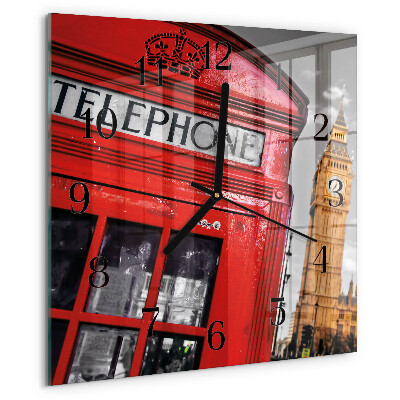Reloj de vidrio Londres