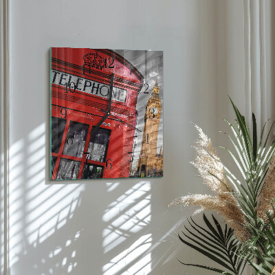 Reloj de vidrio Londres