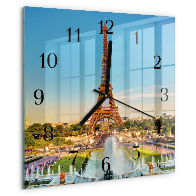 Reloj de vidrio París