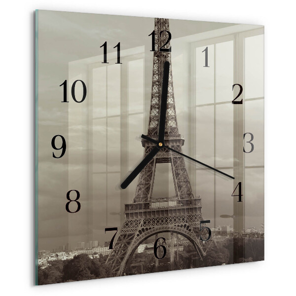 Reloj de vidrio Torre Eiffel
