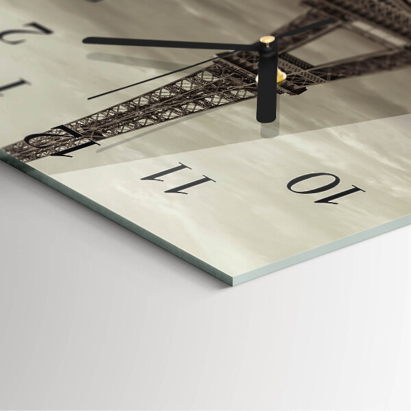 Reloj de vidrio Torre Eiffel