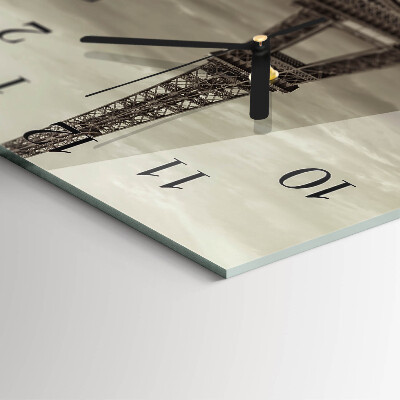 Reloj de vidrio Torre Eiffel