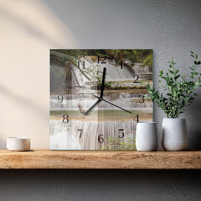 Reloj de vidrio Cascada
