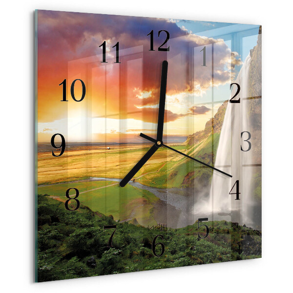 Reloj de vidrio Cascada