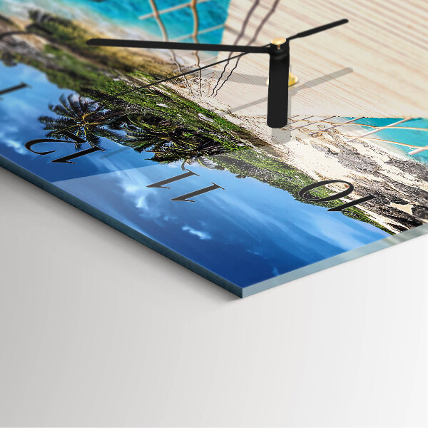 Reloj de vidrio Puente de la isla
