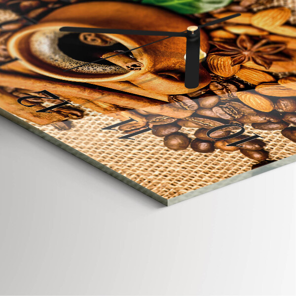 Reloj de vidrio Almendras con canela