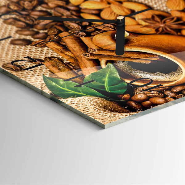 Reloj de vidrio Almendras con canela