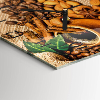 Reloj de vidrio Almendras con canela
