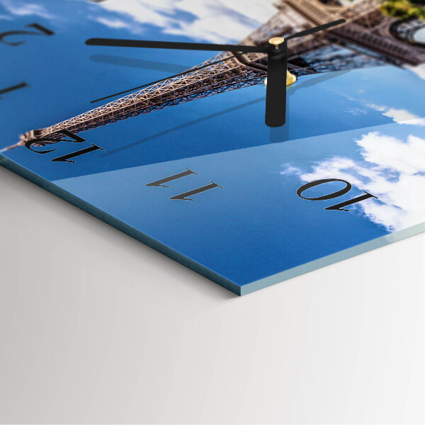 Reloj de vidrio Torre Eiffel