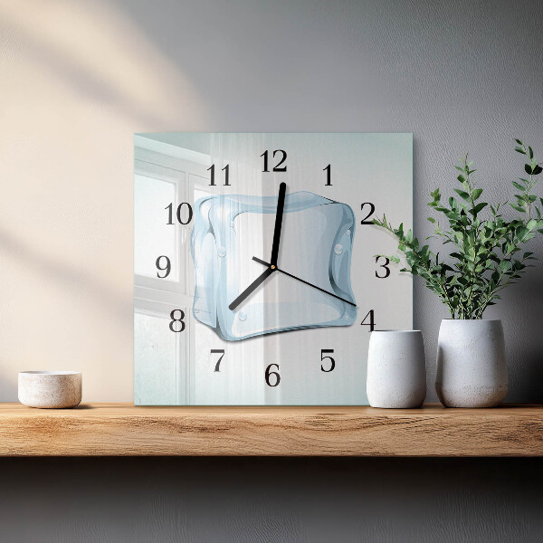 Reloj de vidrio Hielo