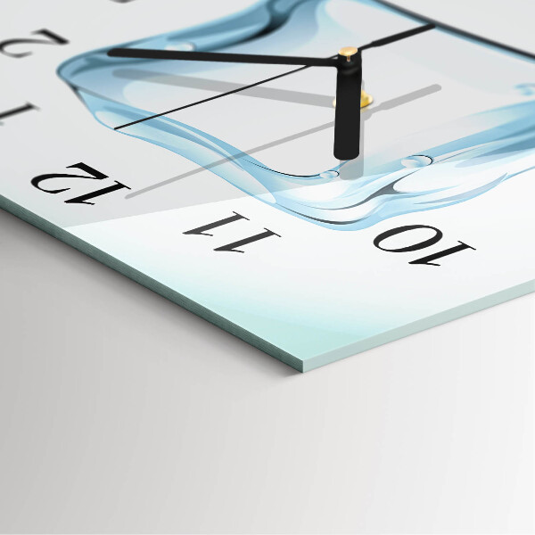 Reloj de vidrio Hielo