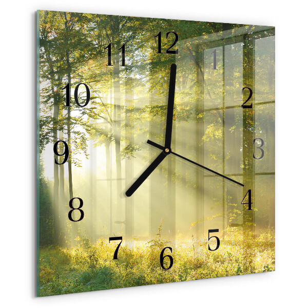 Reloj de vidrio Bosque
