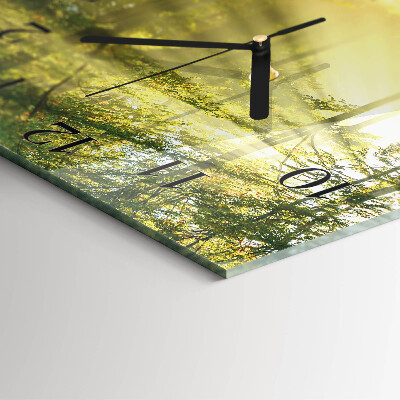 Reloj de vidrio Bosque