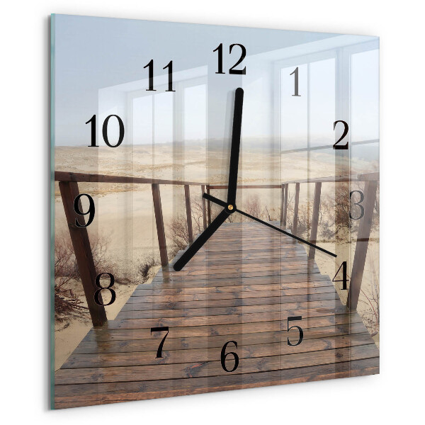 Reloj de vidrio Muelle