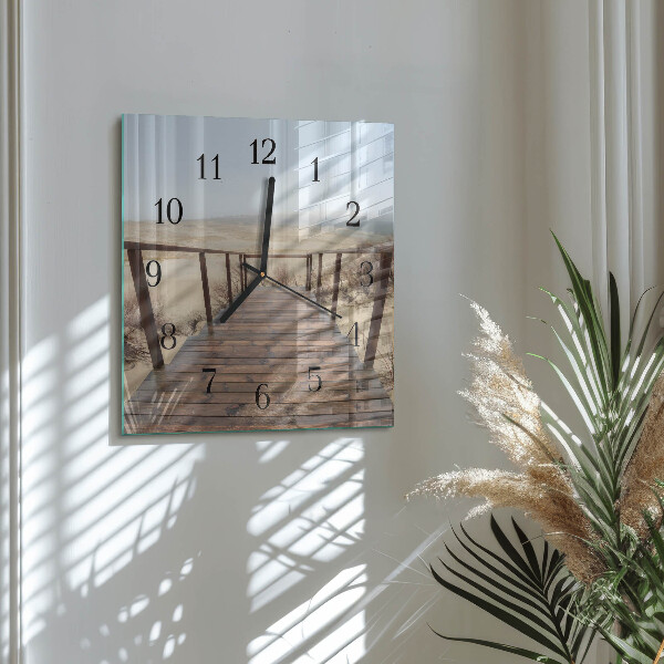 Reloj de vidrio Muelle