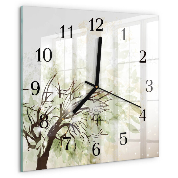 Reloj de vidrio Árbol