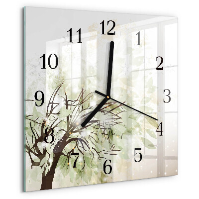 Reloj de vidrio Árbol