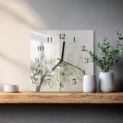 Reloj de vidrio Árbol
