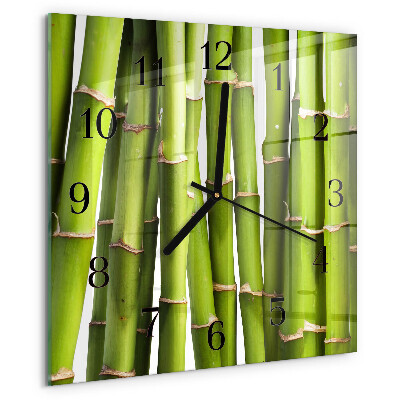 Reloj de vidrio Bambúes