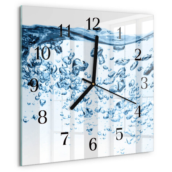 Reloj de vidrio Agua