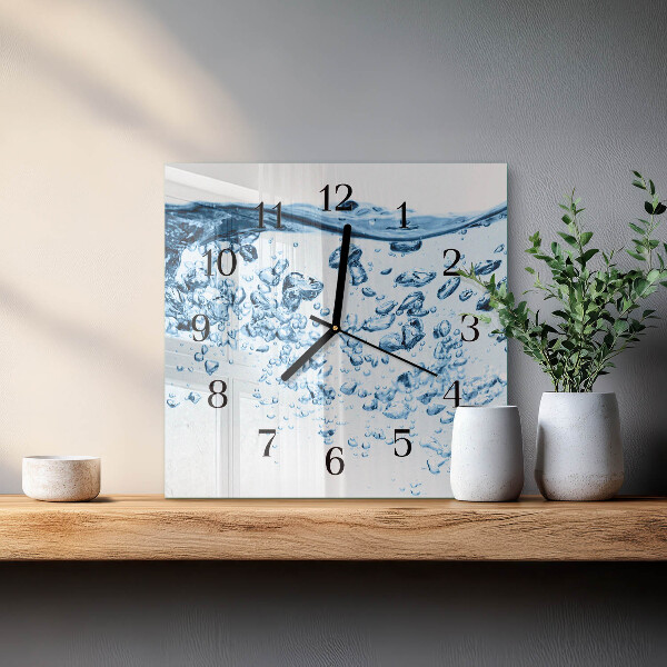 Reloj de vidrio Agua