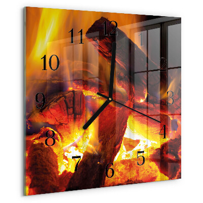 Reloj de vidrio Fuego