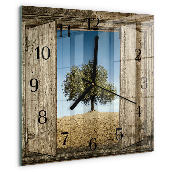 Reloj de vidrio Árbol