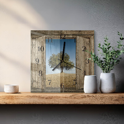 Reloj de vidrio Árbol