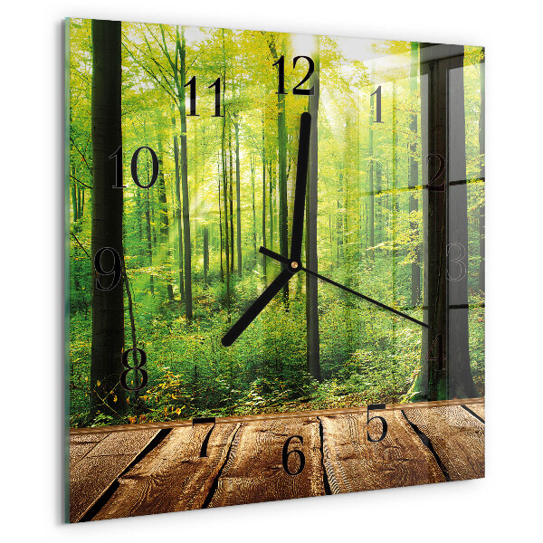Reloj de vidrio Bosque
