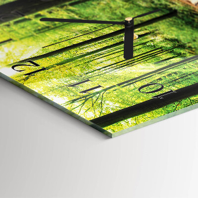 Reloj de vidrio Bosque