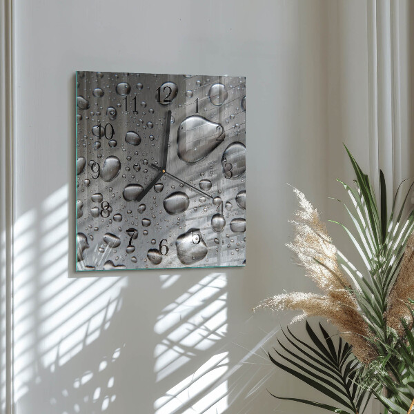 Reloj de vidrio Gotas