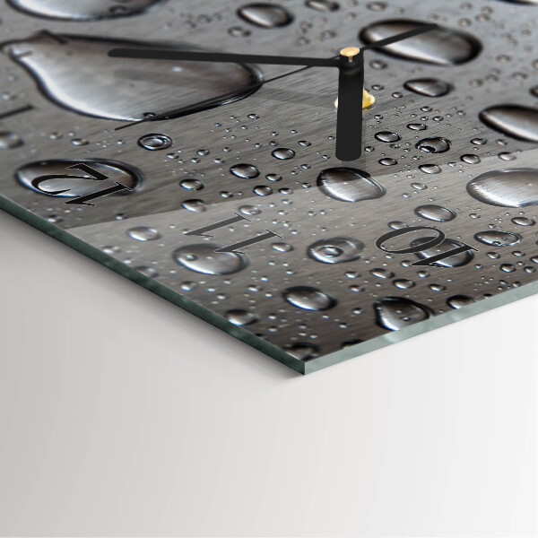 Reloj de vidrio Gotas