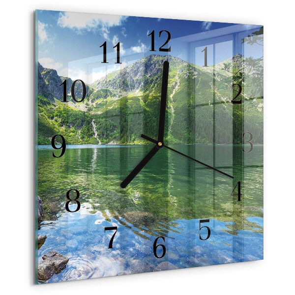 Reloj de vidrio Lago de montaña