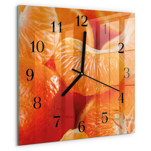 Reloj de vidrio Mandarinas