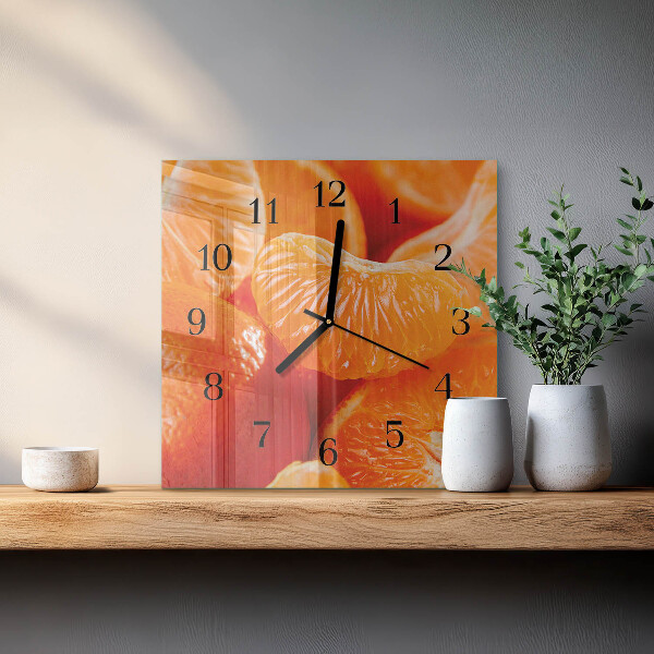 Reloj de vidrio Mandarinas