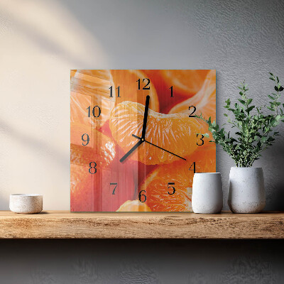 Reloj de vidrio Mandarinas