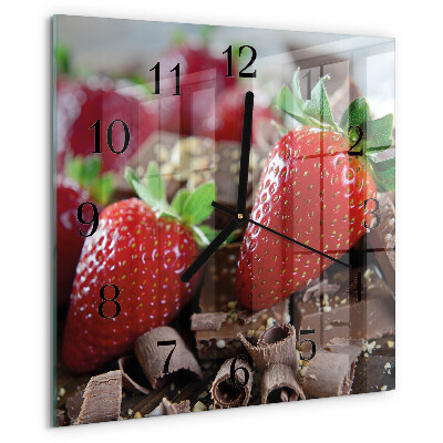 Reloj de vidrio fresas